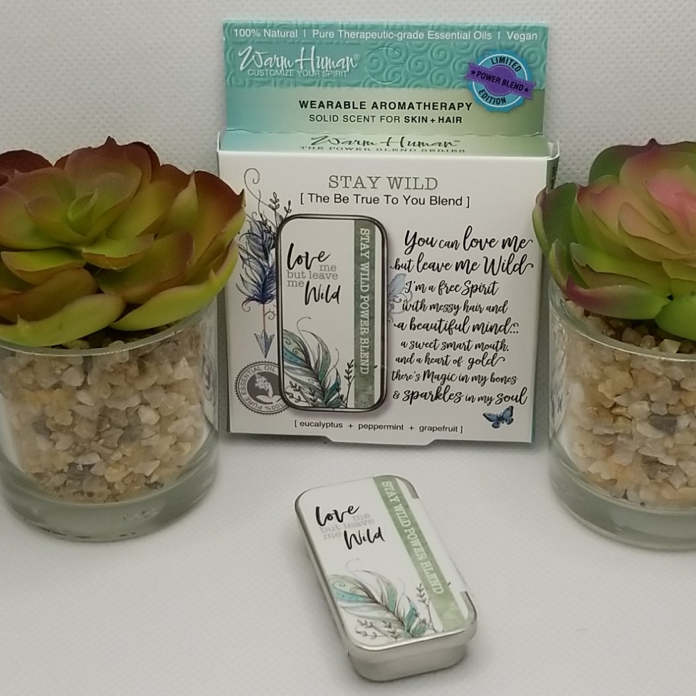Warm Human Stay Wild Wearable Aromatherapy